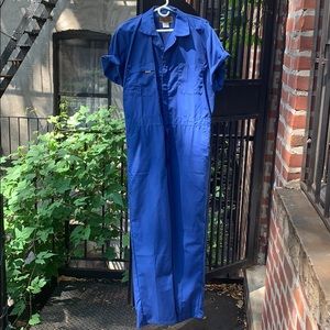 Blue Jumpsuit with major Big Bud Press vibes! TALL